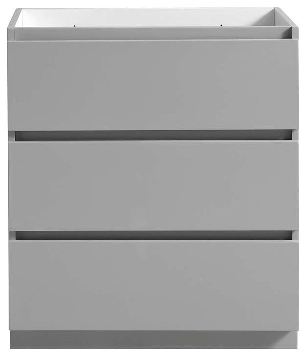 Fresca Lazzaro 30" Gray Cabinet