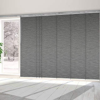 Talha 7-Panel Track Extendable Vertical Blinds 110-153"W