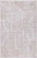 Low-Pile Auden Beige/Ivory Rug, Beige, 6'5"x9'5"