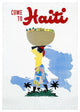 "Come to Haiti" Digital Paper Print by E. Lafond, 23"x32"