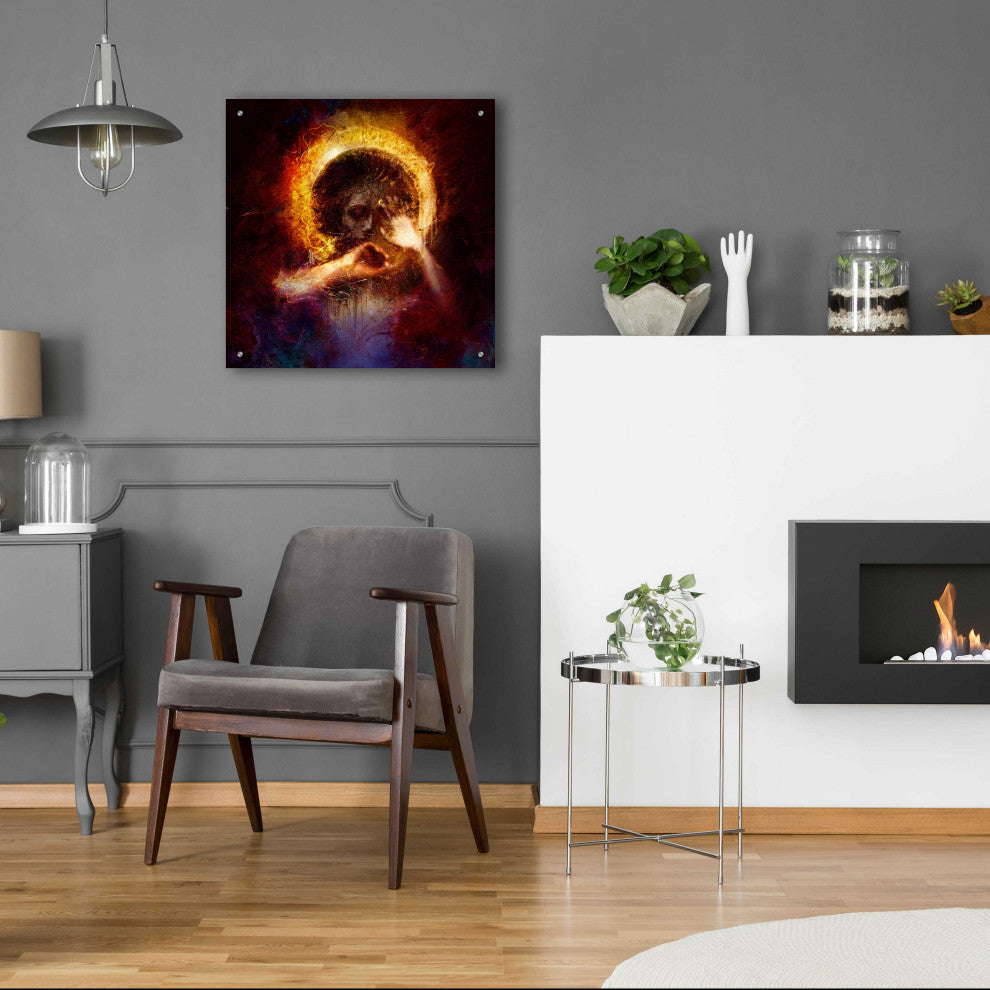 Epic Art ''Further'' by Mario Sanchez Nevado, Acrylic Glass Wall Art, 24"x24"