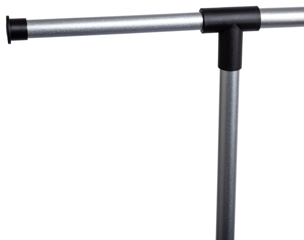 Extendable Clothes Rack with Wheels