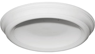 37 3/8"OD x 26 1/2"ID x 4"D Traditional Smooth Surface Mount Ceiling Dome