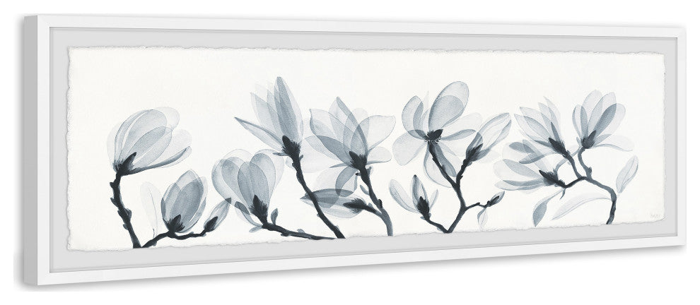 "Luminous Petals" Framed Painting Print