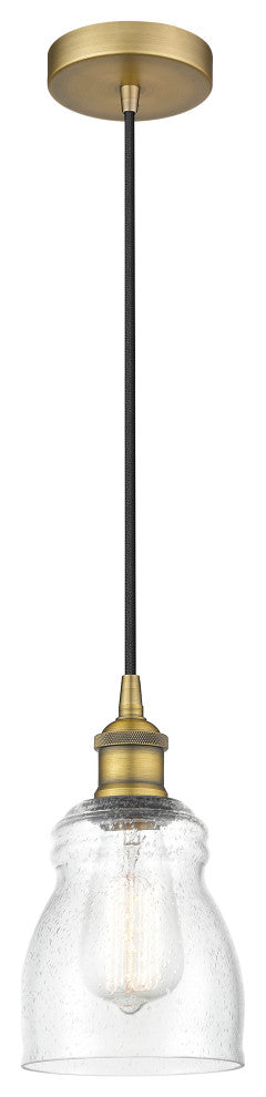Innovations 616-1P-BB-G394 1-Light Mini Pendant, Brushed Brass