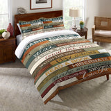 Laural Home Cabin Rules Comforter, Queen