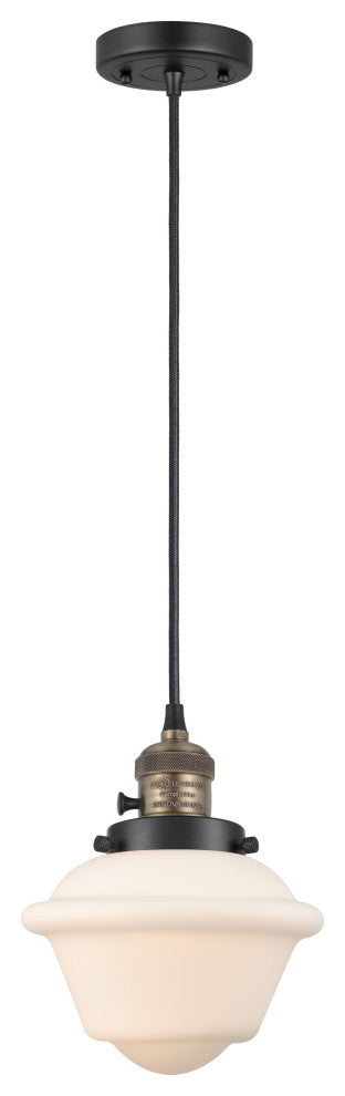 INNOVATIONS 201CSW-BAB-G531-LED 1-Light Mini Pendant Black Antique Brass