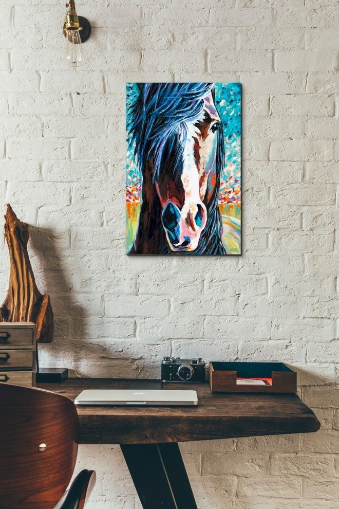 Wild at Heart I' by Carolee Vitaletti Giclee Canvas Wall Art, 12"x18"