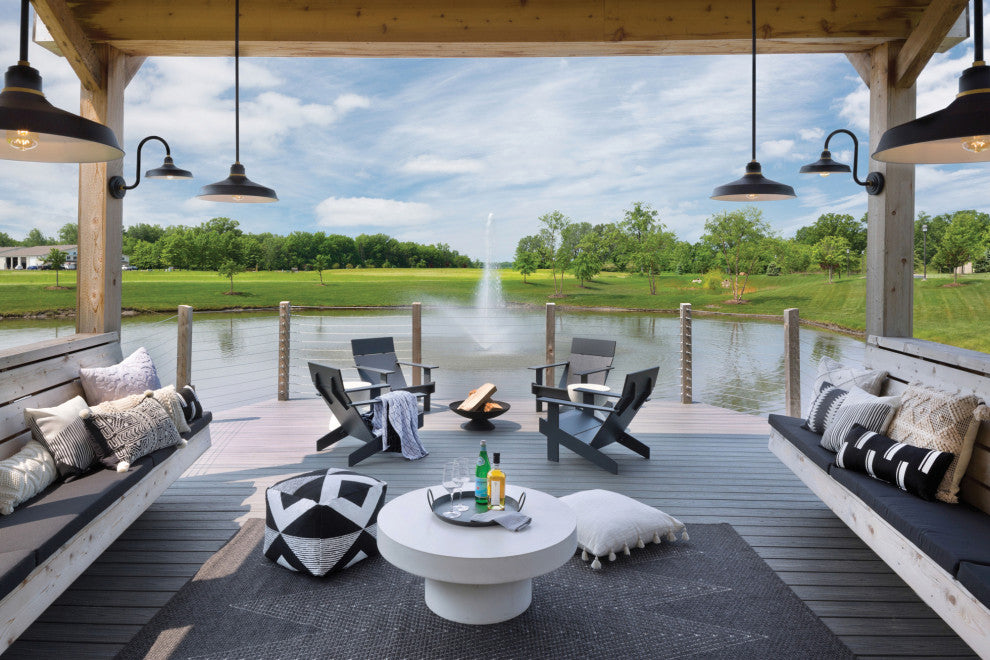 Hinkley Foundry Classic Medium Tall Gooseneck Barn Light, Textured Black