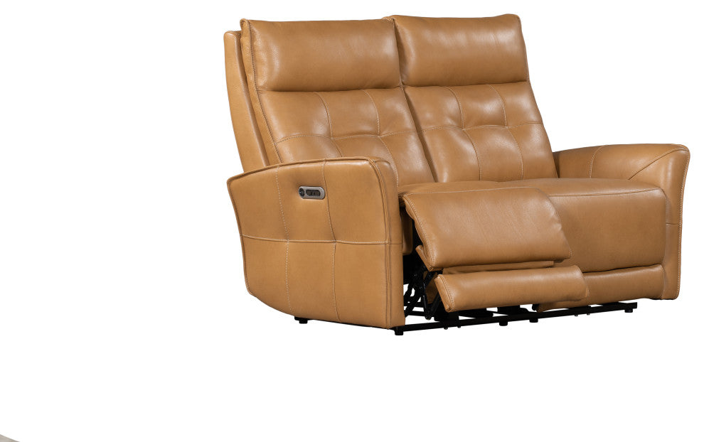Parker Living Gershwin Power Zero Gravity Loveseat Lucca Butterscotch