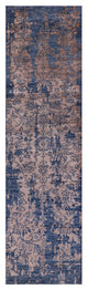 Runner Wool and Silk Persian Modern Hand-Knotted Rug 2' 8" X 9' 11" Q6305
