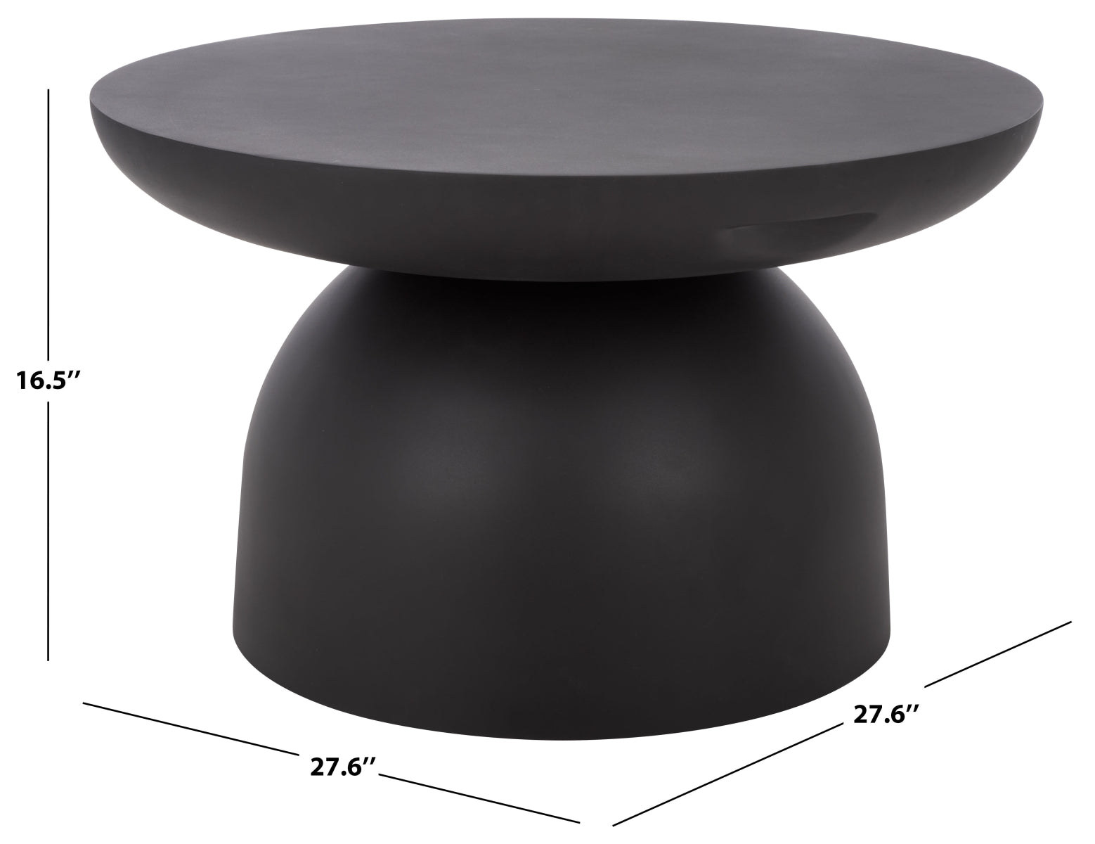 Safavieh Dylan Indoor-Outdoor Coffee Table, Black