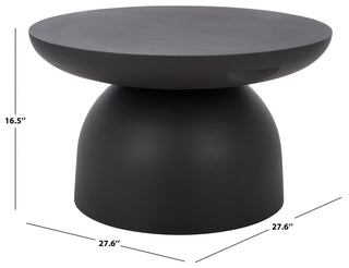 Safavieh Dylan Indoor-Outdoor Coffee Table, Black