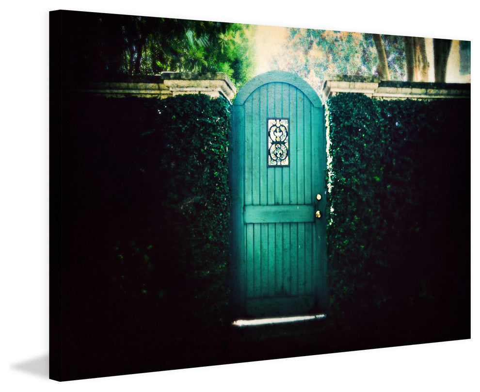 "Follow Your Bliss" Print on Canvas by Sylvia Cook