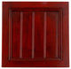 Eagle Furniture 72" Tall, Double Wide Coastal Bookcase, Burnt Cinnamon