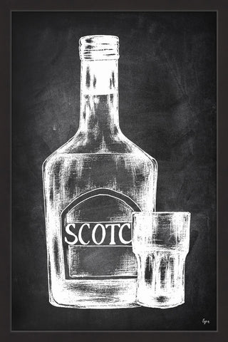 "Scotch It II" Framed Painting Print, 16"x24"
