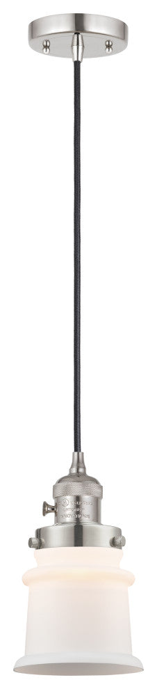 INNOVATIONS 201CSW-PN-G181S-LED 1-Light Mini Pendant Polished Nickel