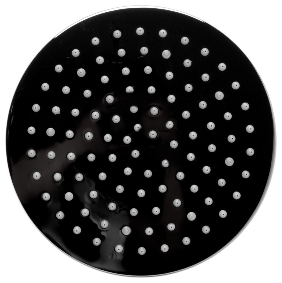 ALFI Brand LED8R-PC Polished Chrome 8" Round Multi Color LED Rain Shower Head