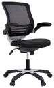 Black Edge Vinyl Office Chair