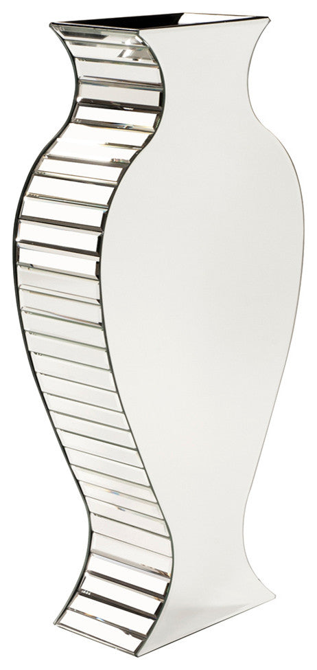 Howard Elliott Rounded Mirrored Vase, Tall