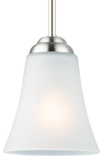 Maxim 92081FT Vital 6"W Mini Pendant - Satin Nickel