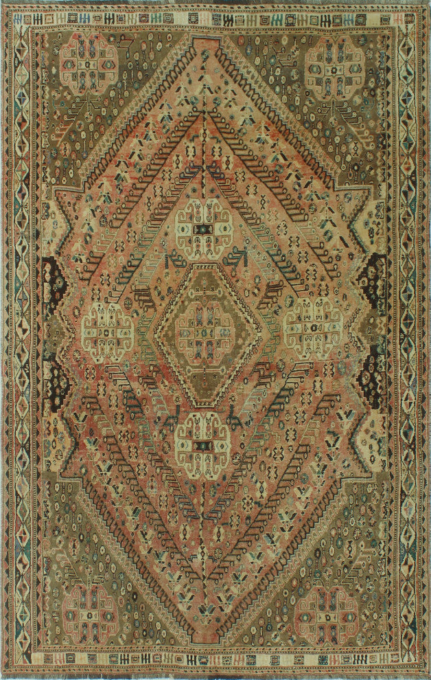 Semi-Antique Zandra Rust Rug
