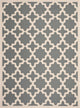 Safavieh Courtyard CY6913-246 4' Round Anthracite Rug