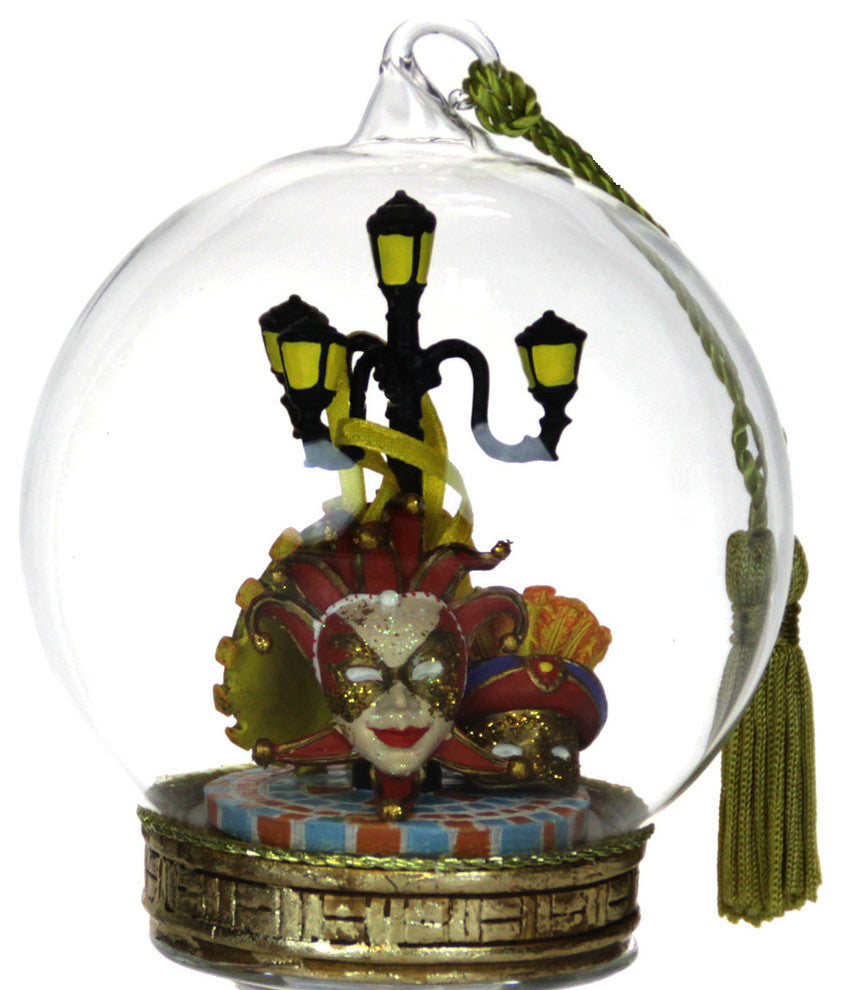 Venice Masks Memory Globe