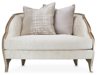 Malibu Crest Chair and Half - Cloud White/Chardonnay