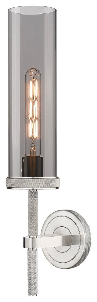 Innovations Lincoln 1 4.5" Sconce Satin Nickel