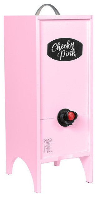 Chic Pink Wine Beverage Dispenser