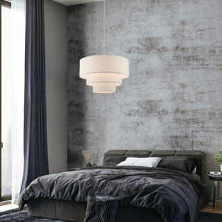 Livex Lighting Gladstone 4-Light Brushed Nickel Pendant Chandelier