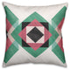 Geometric Southwest Outdoor Pillow, 18"x18"