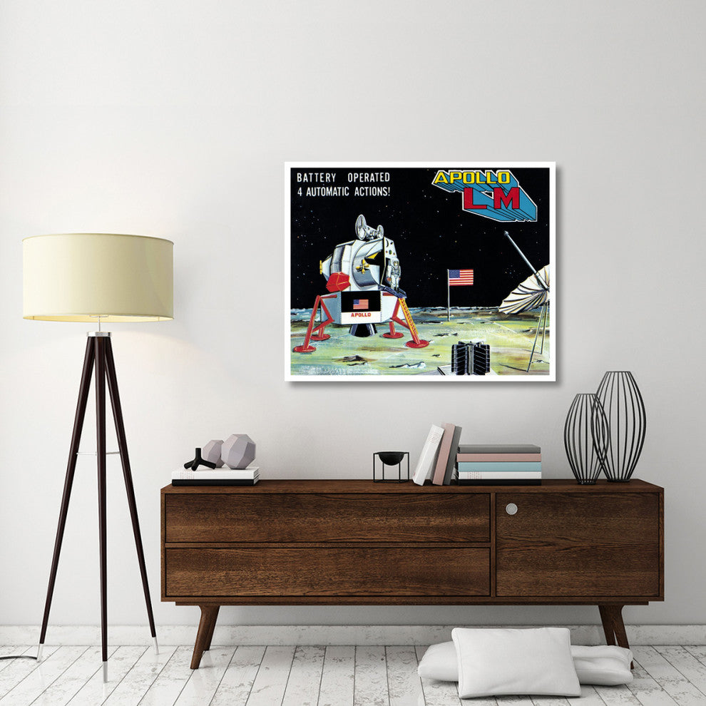 "Apollo L-M" Digital Paper Print by Retrorocket, 46"x37"