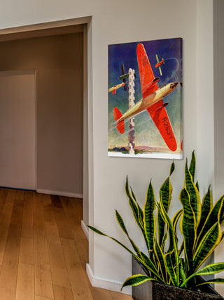 "Planes OTG" Painting Print on Wrapped Canvas