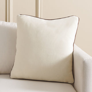 Safavieh Alaia Pillow, Ivory/Brown