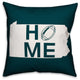 Philadelphia Home Football Outdoor Throw Pillow