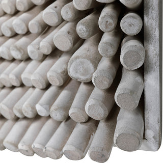 Uttermost Portside Coastal Wood Wall Panel in Brown and Woodtone