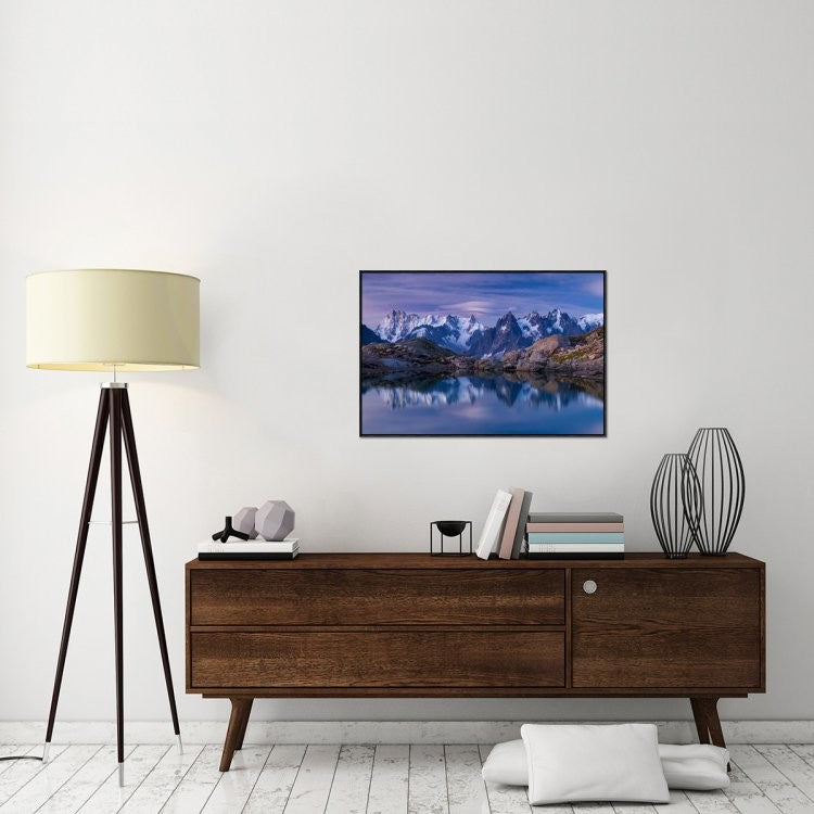 "Dreams Before The Dawn" Framed Canvas Giclee by Alexey Kharitonov, 37x25"