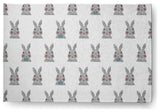 4' x 6' Bunny Fluffle Easter Chenille Indoor/Outdoor Rug