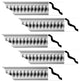 Ornate Cornice White Urethane Ivy Bridge Design 5 Pieces Totaling 480" Length
