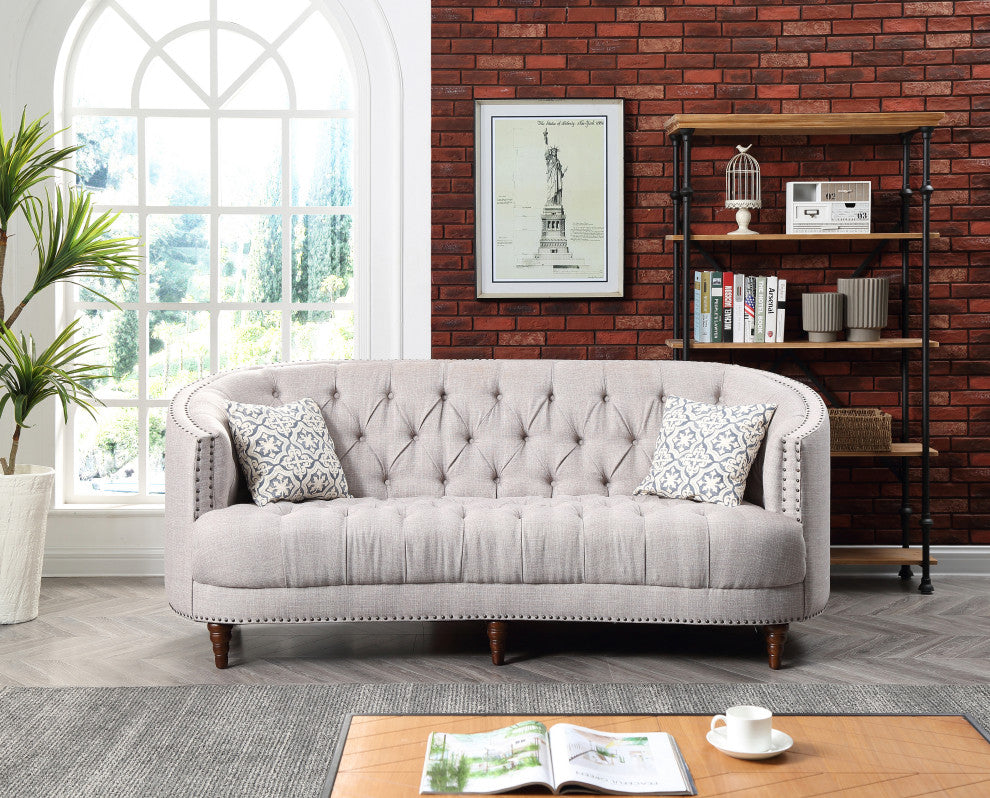 Charleston Sofa, Light Gray
