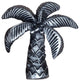 Palm Tree Knob, Shiny