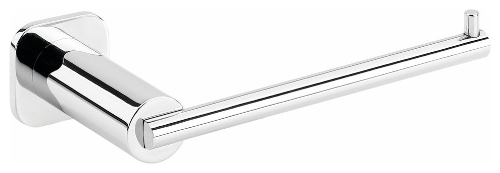 Jenny Polished Chrome Toilet Paper Holder Without Lid