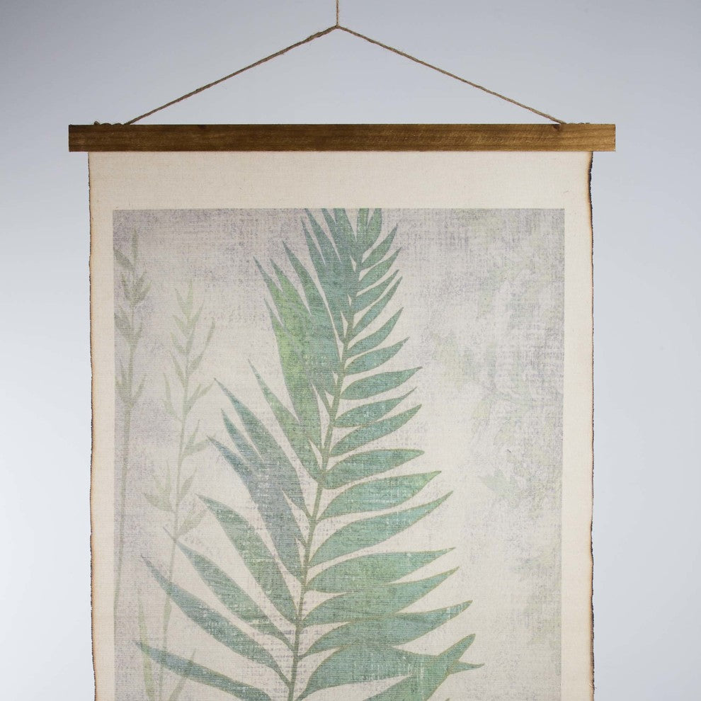 Vintage Wall Hanging Leaf Scroll Tapestry