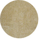 KAS Bliss 1586 Yellow Heather Shag Area Rug, 6' Round