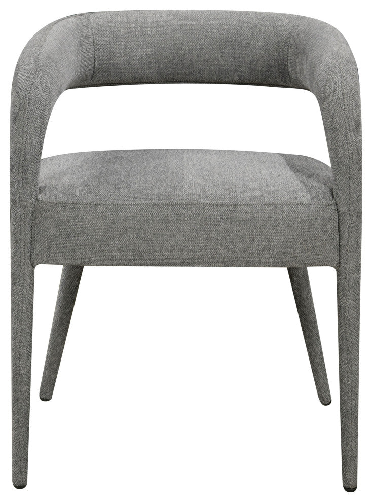 Sullivan 63" Dining Table With 6 Galway Gray Side Chairs
