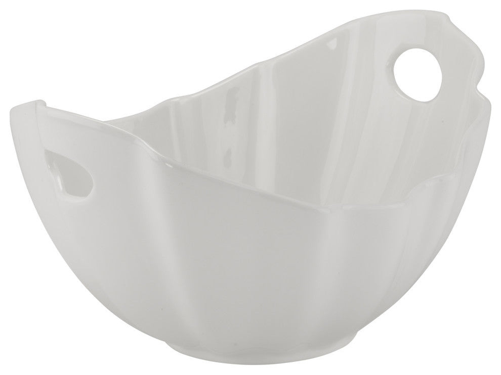 Whittier Boat Bowl With Wave Texture, Set of 2