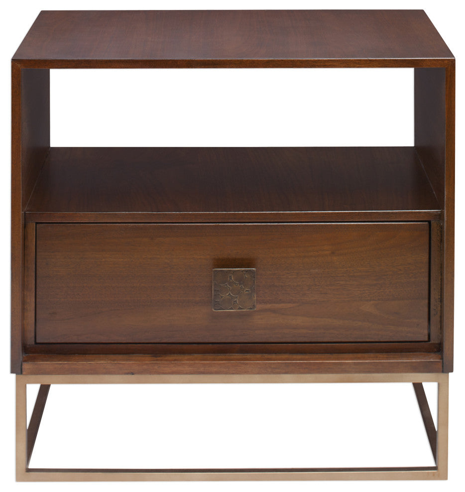 Uttermost Bexley Walnut Side Table