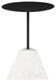 Alma Black Metal Side Table, HGMV207